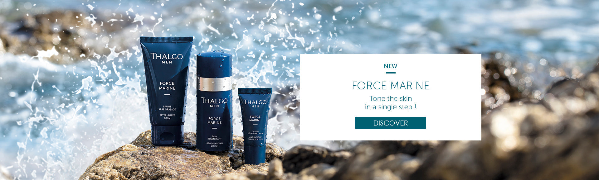 THALGOMEN FORCE MARINE. Miesten ihonhoito tuotteet. Thalgo men