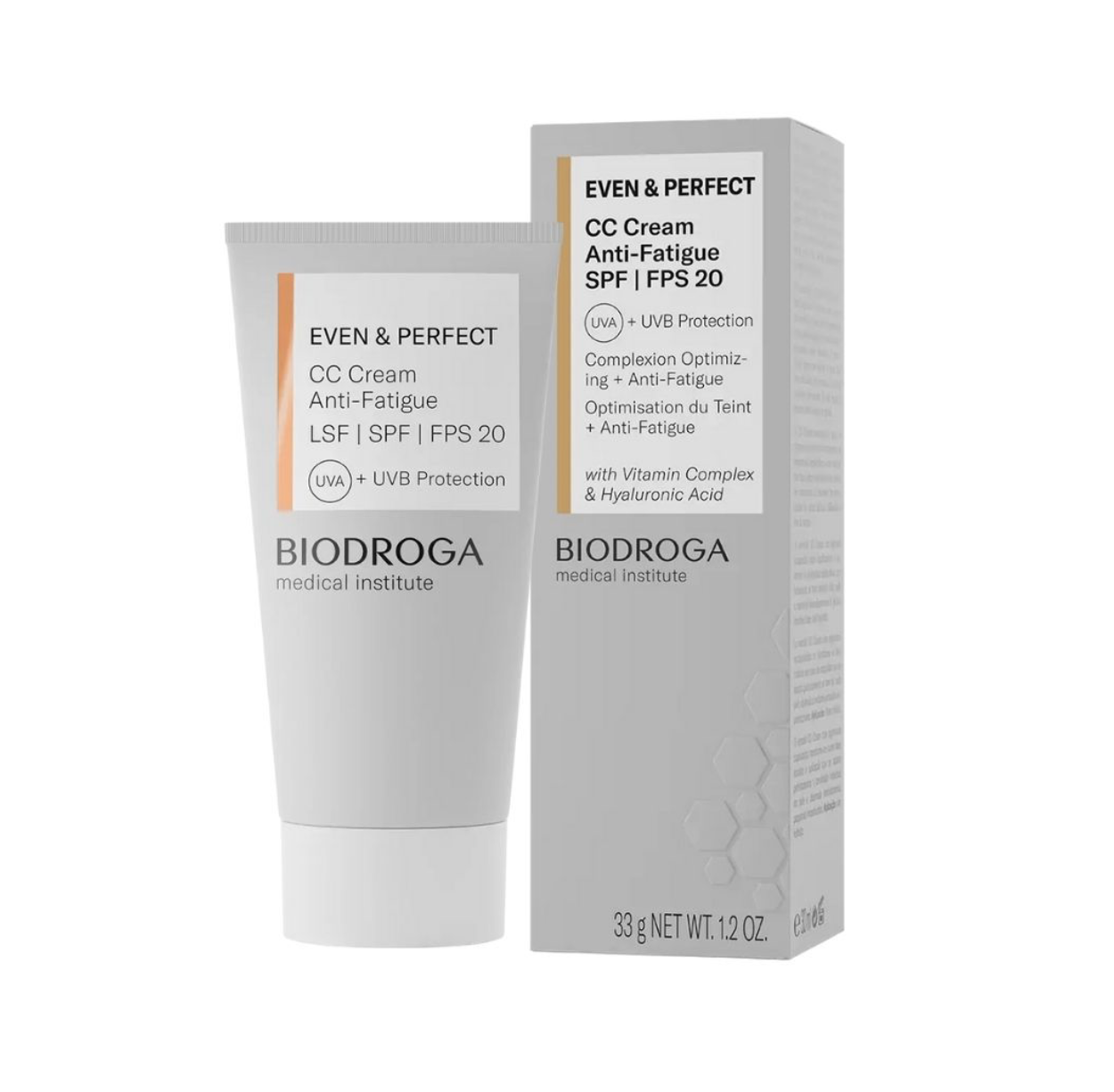 BIODROGA CC Cream Anti Fatique - Värivirheitä korjaava voide