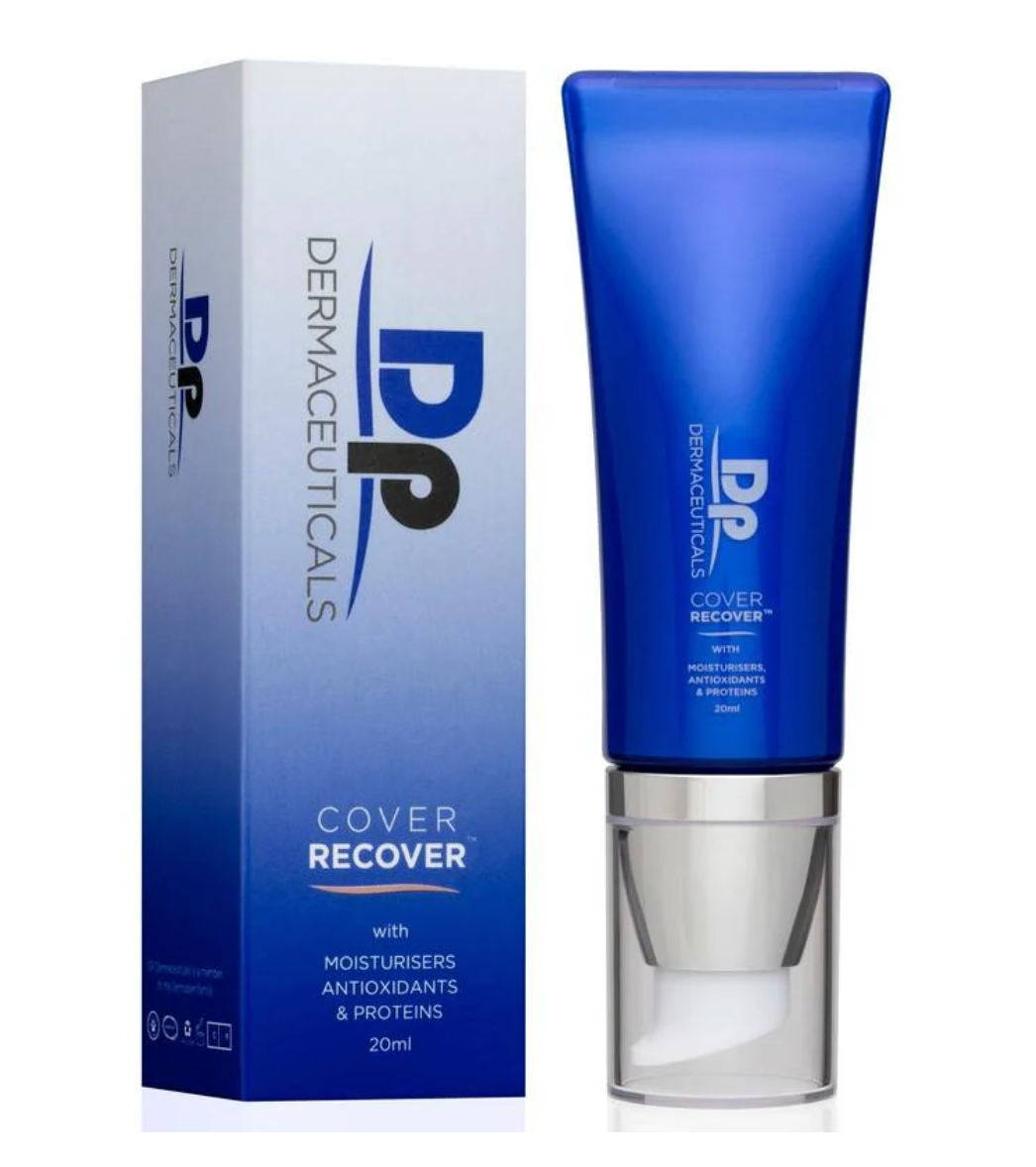 DP_DERMACEUTICALS_COVER_RECOVER meikkivoide. aurinkosuoja