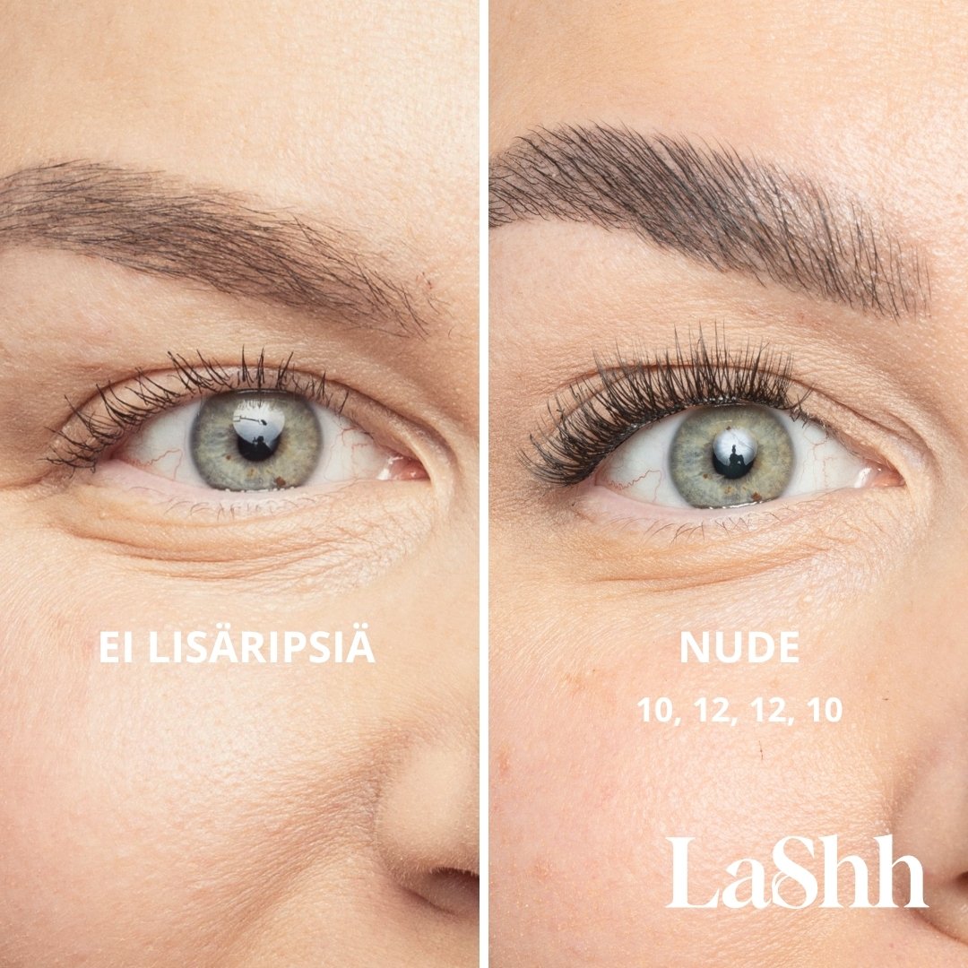 LASHH NUDE EASY MIX KIRKAS LIIMA - Itseliimautuvat irtoripset