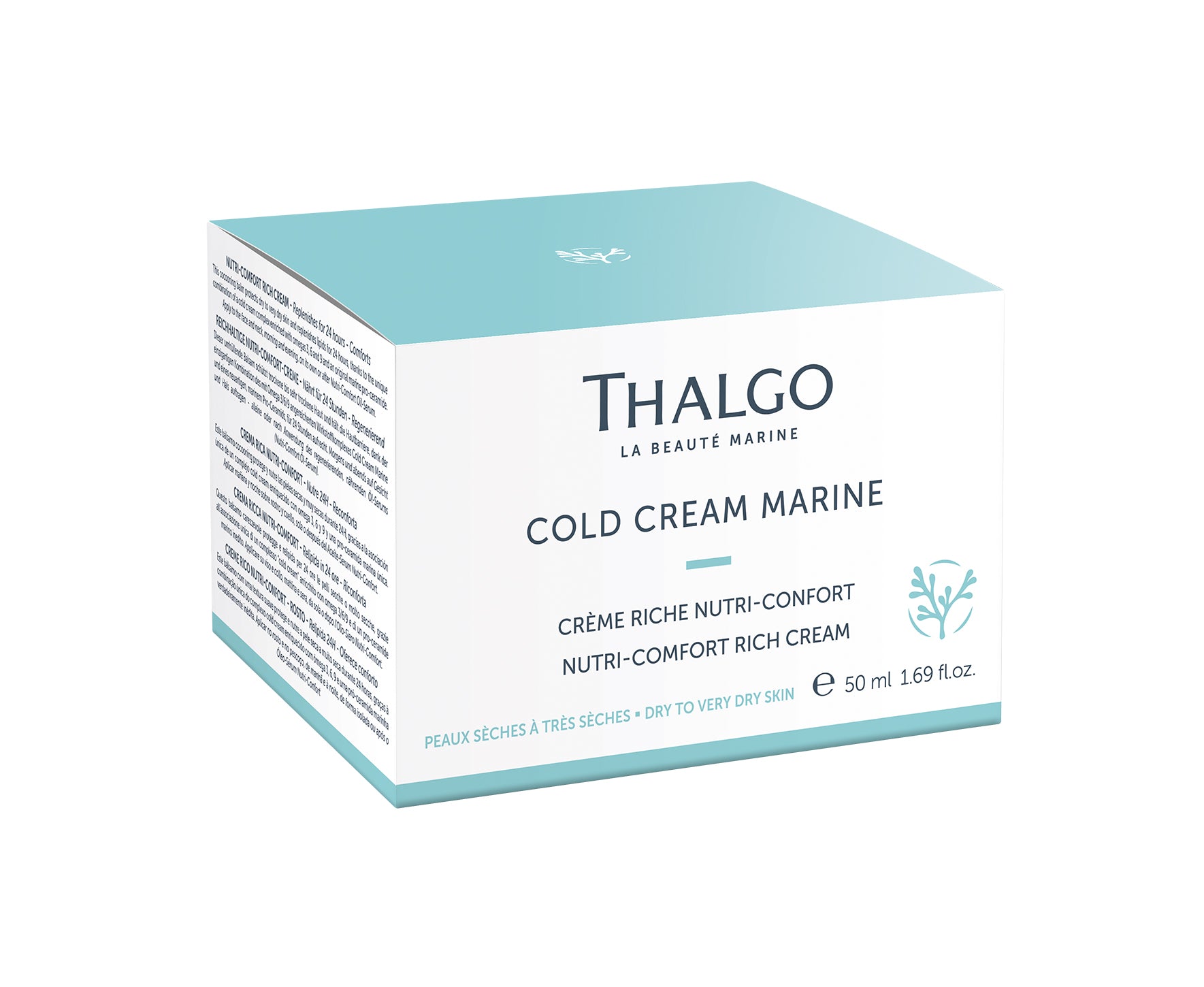 THALGO NUTRI-COMFORT RICH CREAM - Kuivalle ja karhealle iholle. Loistava tuote Psori-iholle ja atoopikolle. Nutrisoothing rich cream. Kasvovoide