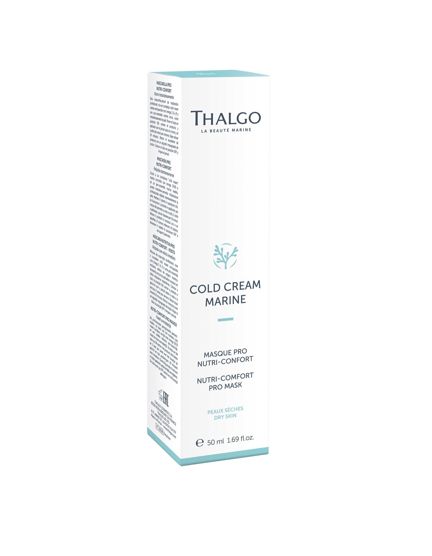 THALGO NUTRI-COMFORT MASK - Karhealle, kuivalle iholle. Kasvonaamio