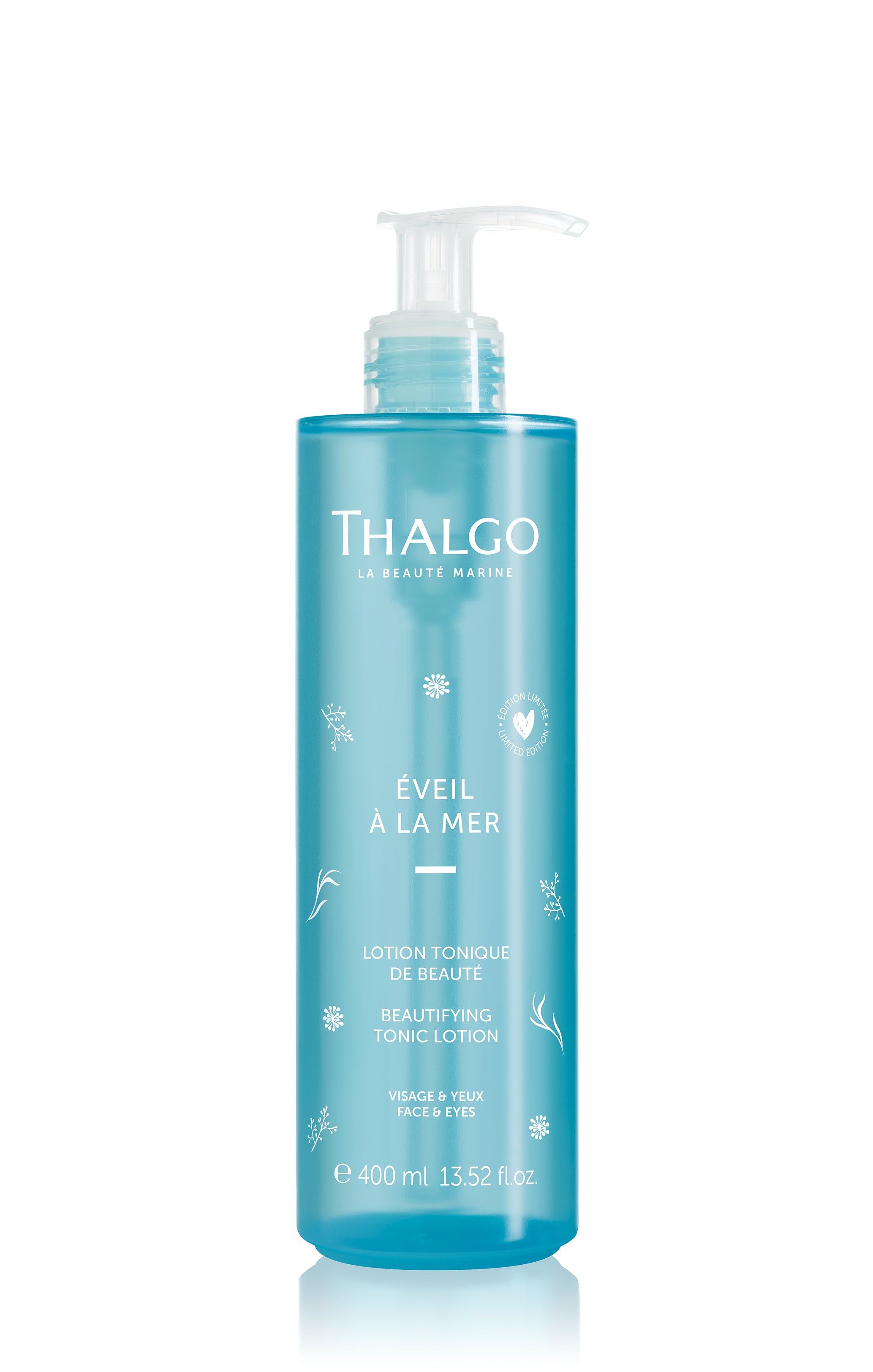 THALGO BEAUTIFYING TONIC LOTION 400ml - Rauhoittava kasvovesi kaikille, myös herkälle iholle