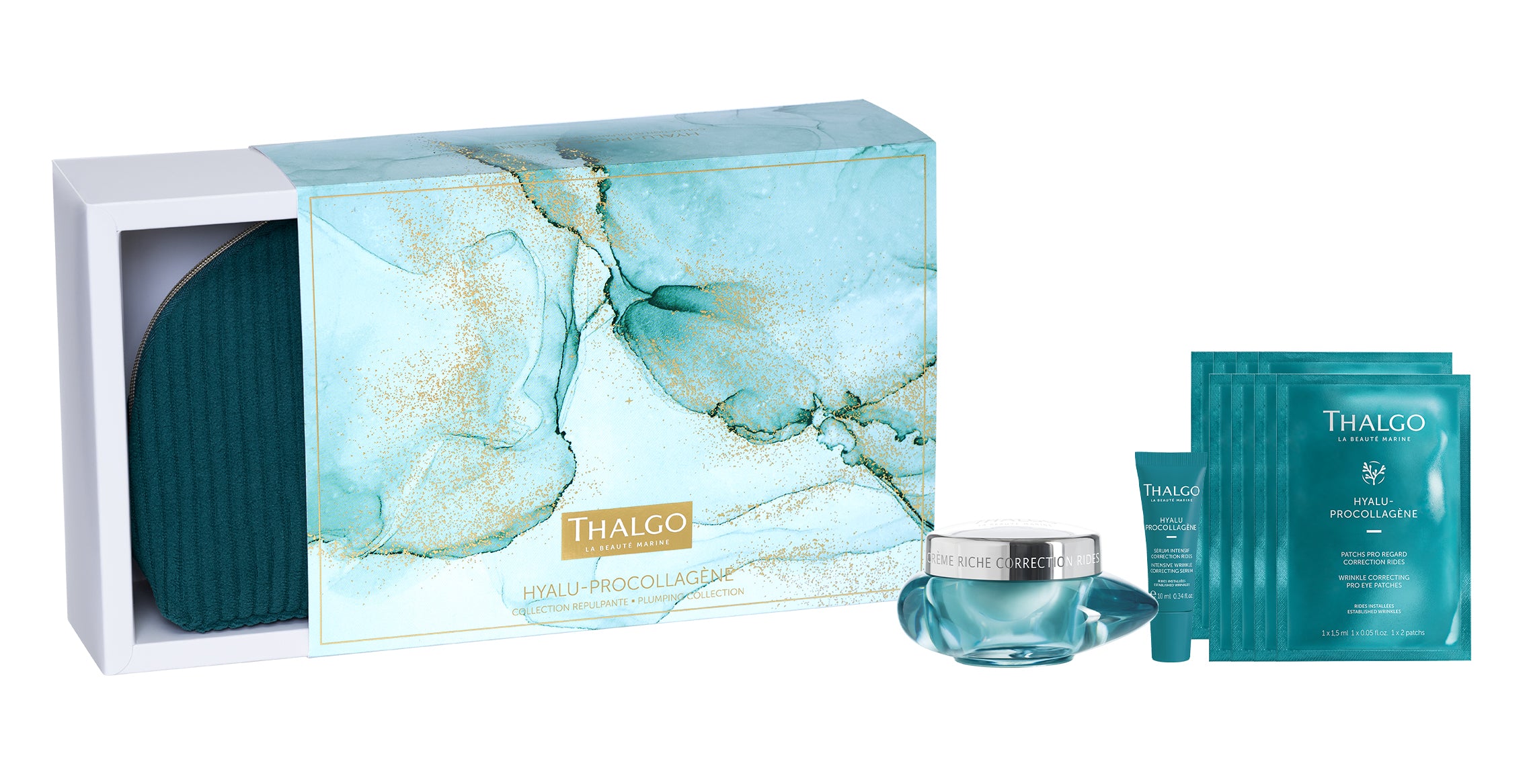 THALGO HYALY-PRO COLLAGEN LAHJAPAKETTI - Juonteita ja ryppyjä korjaava
