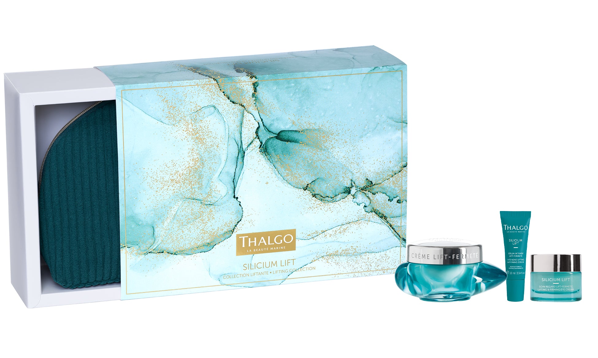 Thalgo Silicium Lift – kiinteyttävä anti-age hoitosarja nuorekkaalle iholle. Thalgo Silicium Lift -sarja, merellinen anti-age hoitokokonaisuus, joka sisältää siliciumia ja C-vitamiinia – kiinteyttää ihoa, vähentää ryppyjä ja palauttaa nuorekkuuden.
