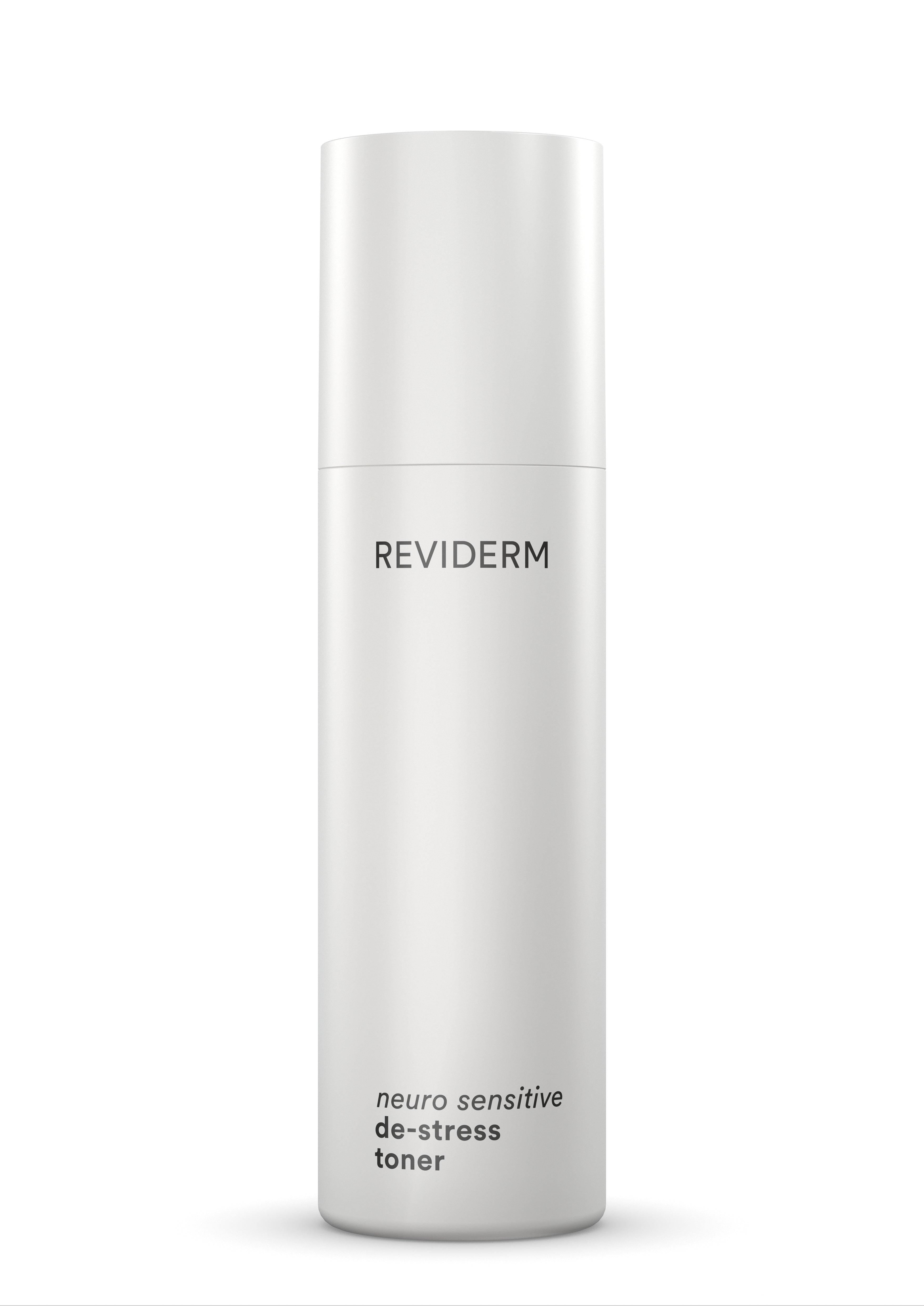 Reviderm de-stress toner. Neuro sensitive. Kasvovesi. Herkän ihon puhdistustuote.