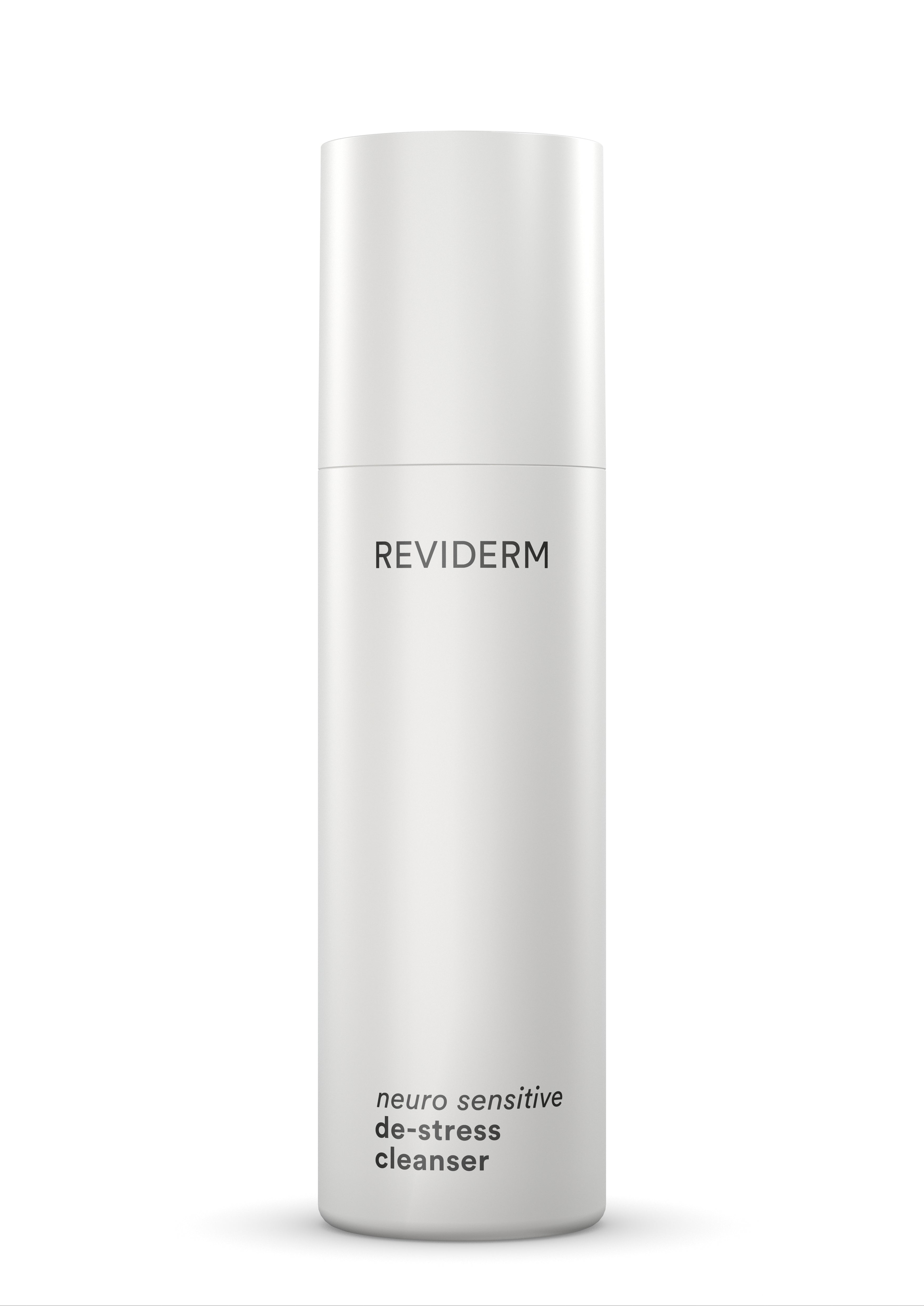 Reviderm de-stress cleanser. Neuro sensitive. Kasvomaito. Herkän ihon puhdistustuote.