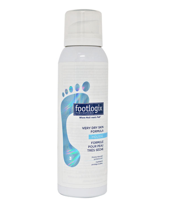 FOOTLOGIX 3 vaahtovoide hyvin kuivalle iholle.