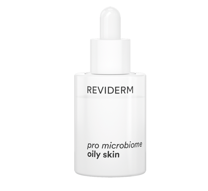 REVIDERM PRO MICROBIOME OILY SKIN - Microbiominen seerumi öljyinen iho. REVIDERM PRO MICROBIOME BALANCE & REFINING - Seerumi ja kasvonaamio