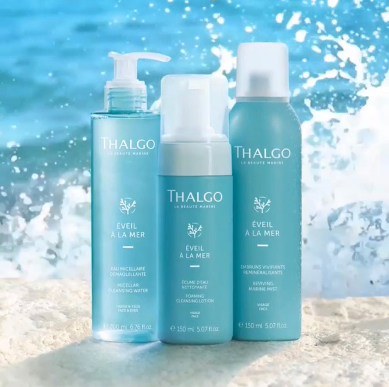 THALGO KASVOJEN IHON PUHDISTUSPAKETTI