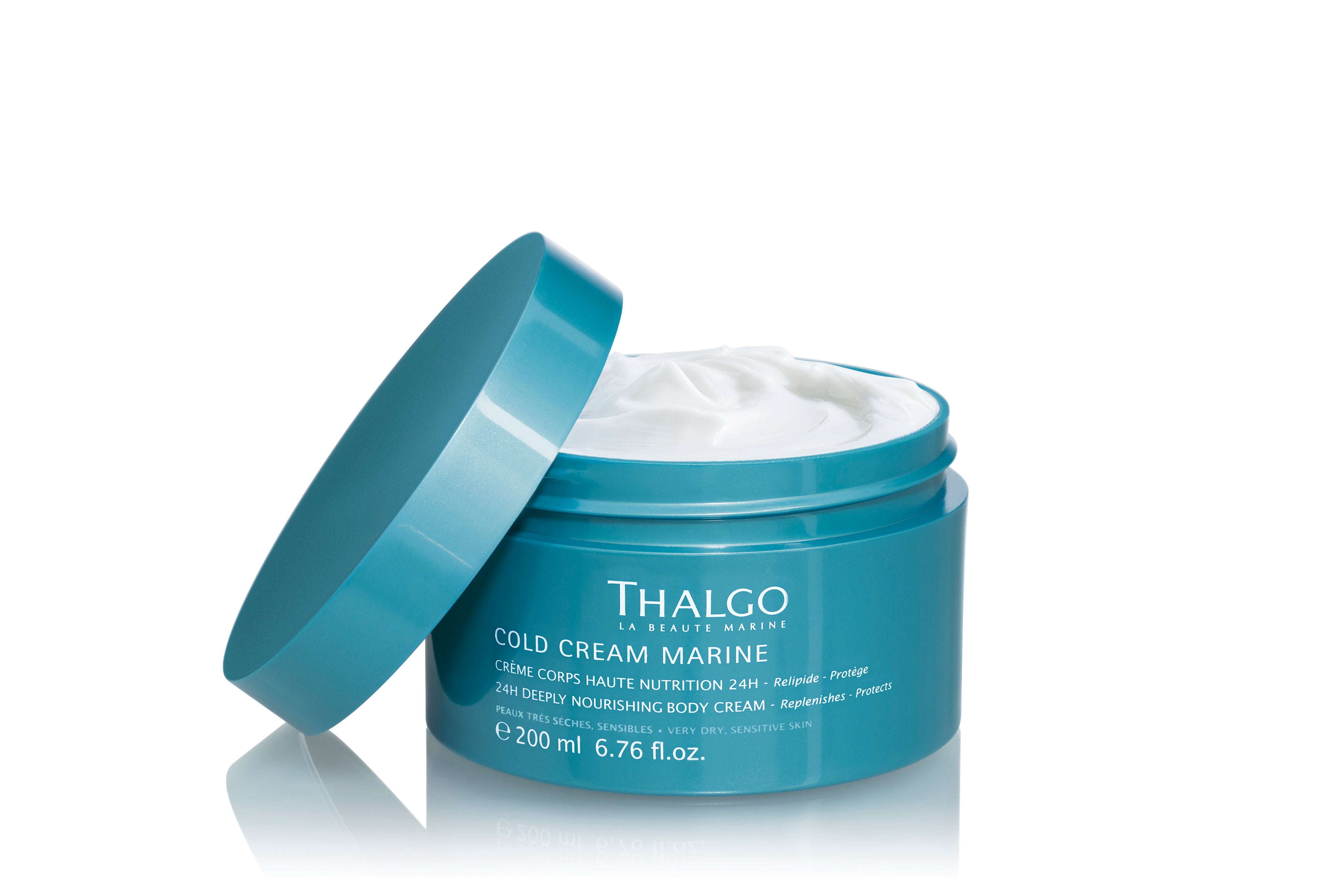 Thalgo Deeply nourishing body cream. Kosteuttava vartalovoide. Atoopikon voide. Rauhoittava voide