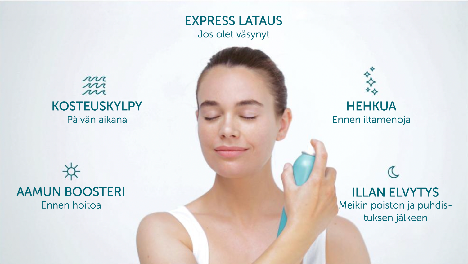 THALGO REVIVING MARINE MIST - Syväkosteuttava, tehostaa tuotteiden imeytymistä. Kasvosuihke. Kasvovesi