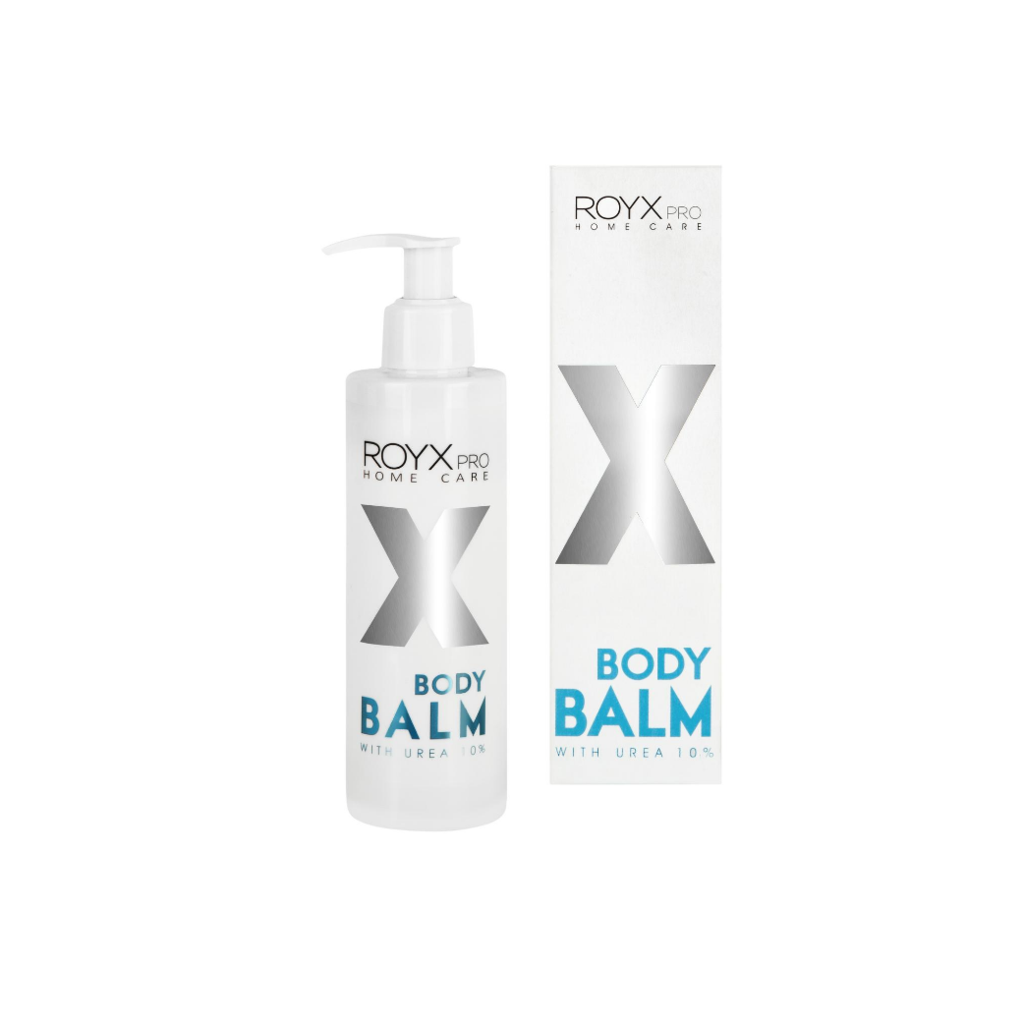 ROYX BODY BALM WITH UREA 10% - kasvanpoistonjälkeiseen kosteutukseen. vartalovoide.