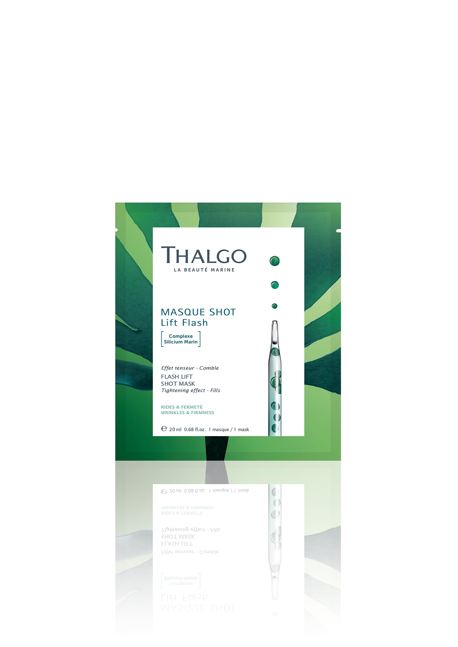 THALGO FLASH LIFT SHOT MASK. Kasvonaamio.