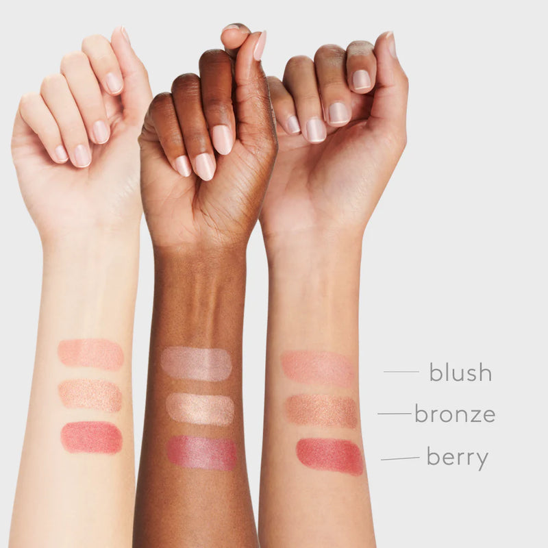 COLORESCIENCE SUNFORGETTABLE® TOTAL PROTECTION™ COLOR BALM SPF 50 - Suojaa ja kosteuta huulia, poskia ja silmäluomea värikkäällä värillä.
