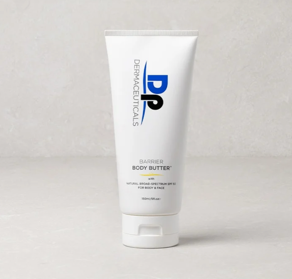 DP DERMACEUTICALS BARRIER BODY BUTTER - Fysikaalinen aurinkosuoja SPF 50 kasvot ja vartalo