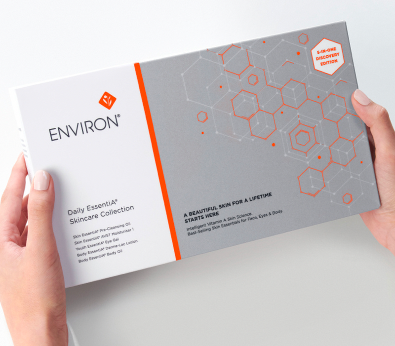 ENVIRON DAILY ESSENTIA SKINCARE COLLECTION - Kampanjapaketti. Ihonhoitopaketti. A-vitamiini. 