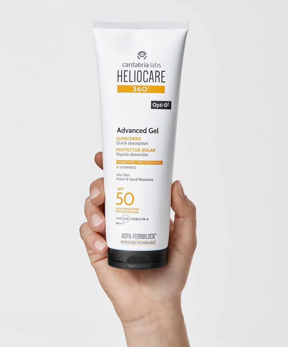 HELIOCARE ADVANCED GEL SPF 50 - Helposti levittyvä aurinkosuoja vartalolle