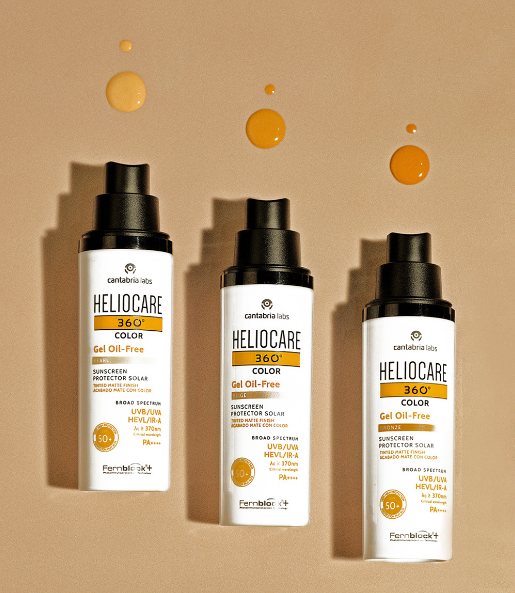 HELIOCARE GEL OIL-FREE COLOR SPF 50+  Aurinkosuoja ja meikki yhdessä.