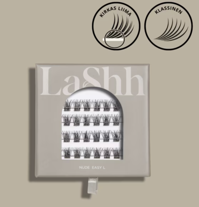 LASHH NUDE EASY KIRKAS LIIMA L - Itseliimautuvat irtoripset