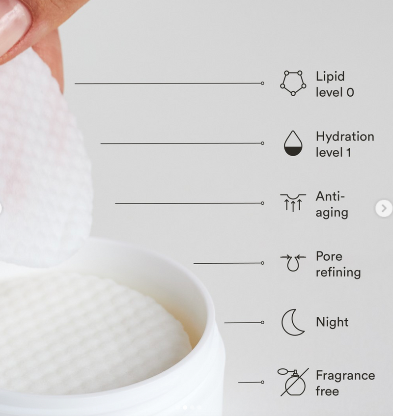 REVIDERM AHA PEELING PADS - Hedelmähappo kuorintalaput