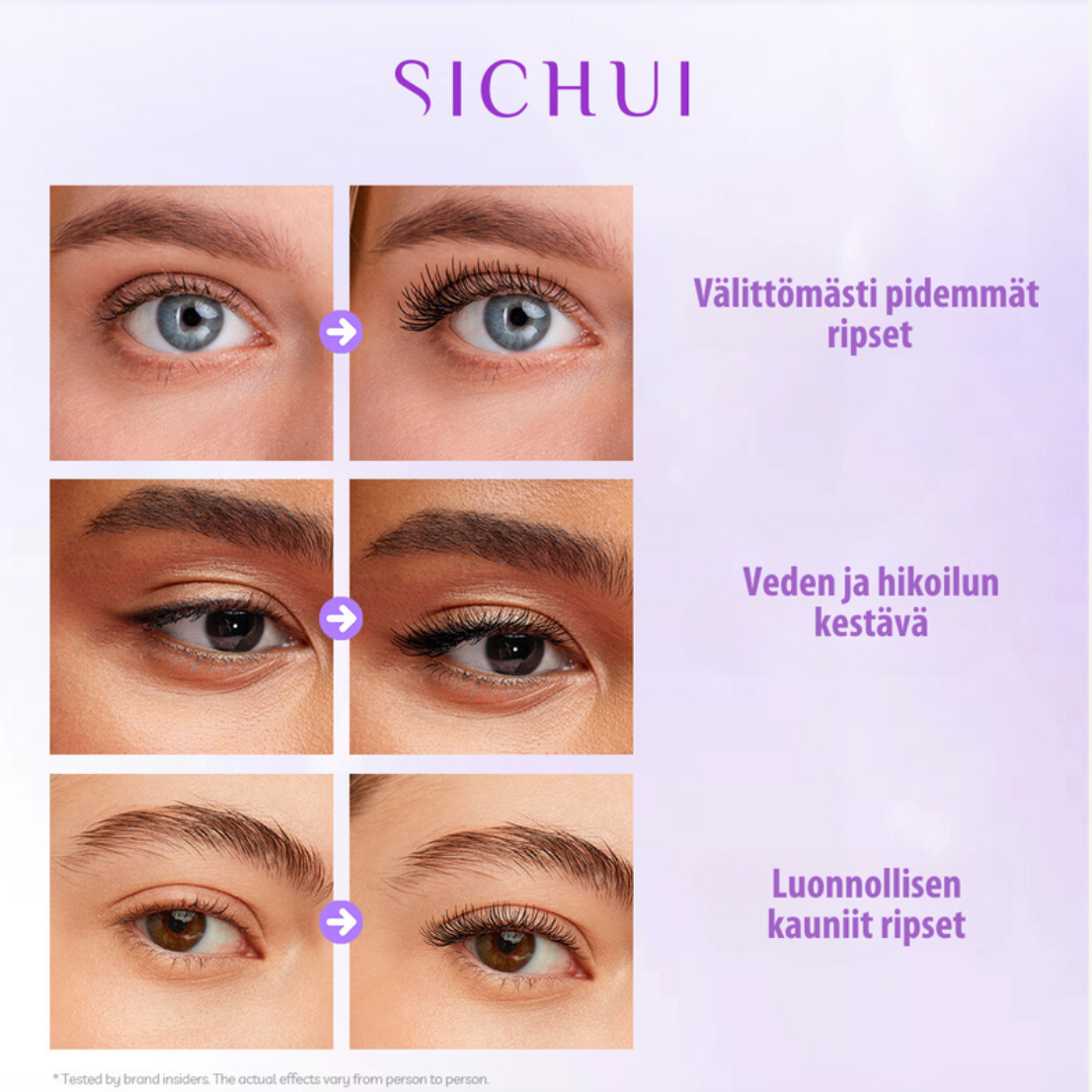 UUTUUS! SICHUI VOLUMIZING MASCARA -  RIPSIVÄRI
