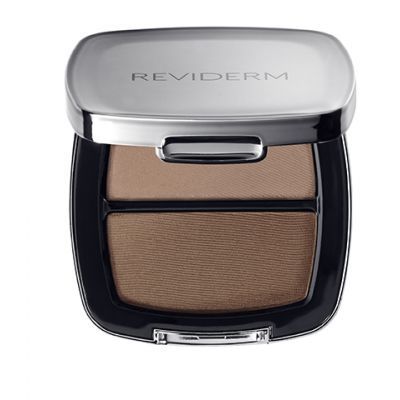 REVIDERM MINERAL DUO EYESHADOW. Ruskea.