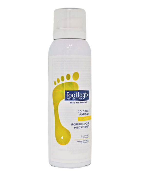FOOTLOGIX 4 vaahtovoide kylmille jaloille.