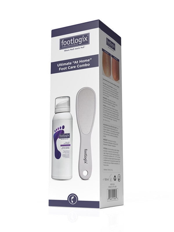 FOOTLOGIX PAKETTI -  Kovettumaspray 100 ml + Raspi