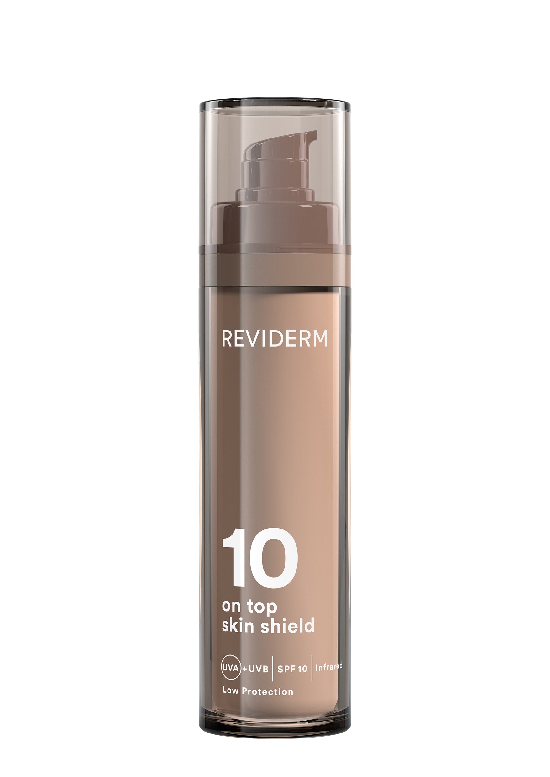 REVIDERM ON TOP SKIN SHIELD SPF 10 - Öljytön aurinkosuoja + IR-A suoja. aurinkosuoja kasvoille