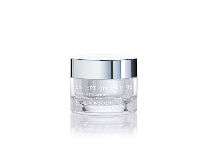 THALGO EYELID LIFTING CREAM. Lasinen voidepurkki.