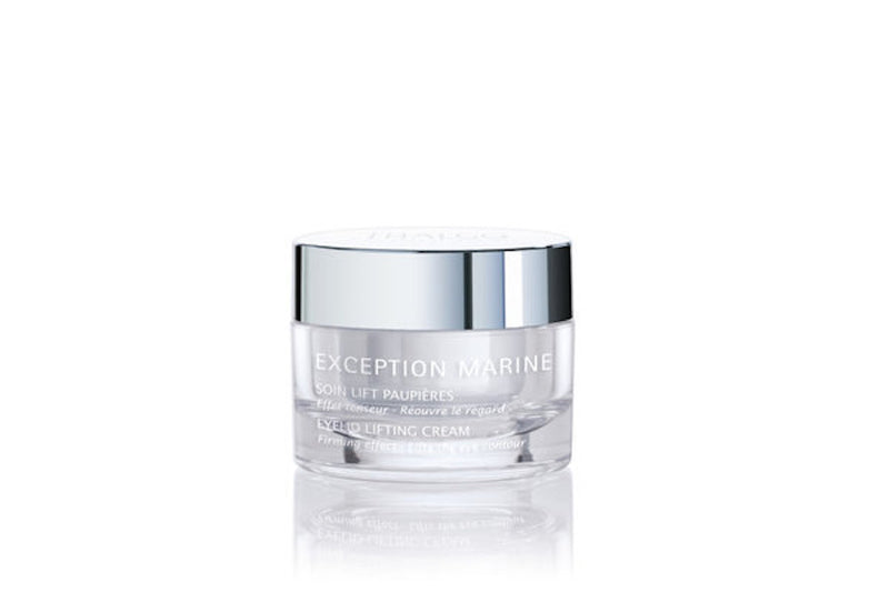 THALGO EYELID LIFTING CREAM. Lasinen voidepurkki.