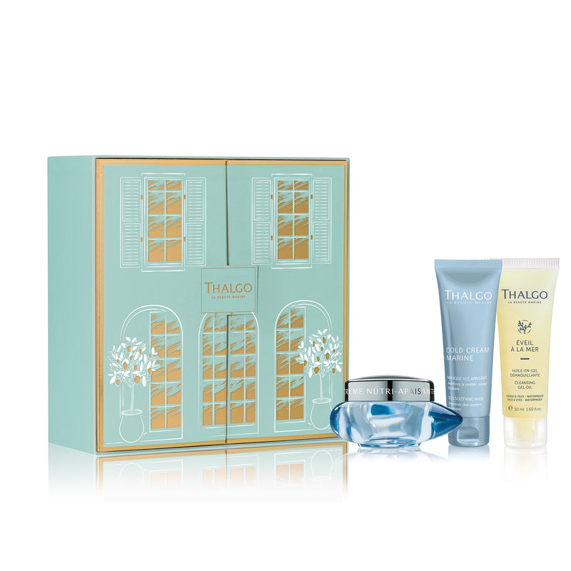 THALGO COLD CREAM MARINE LAHJAPAKETTI - Herkälle ja kuivalle iholle. kosmetiikkapaketti. Joululahja.
