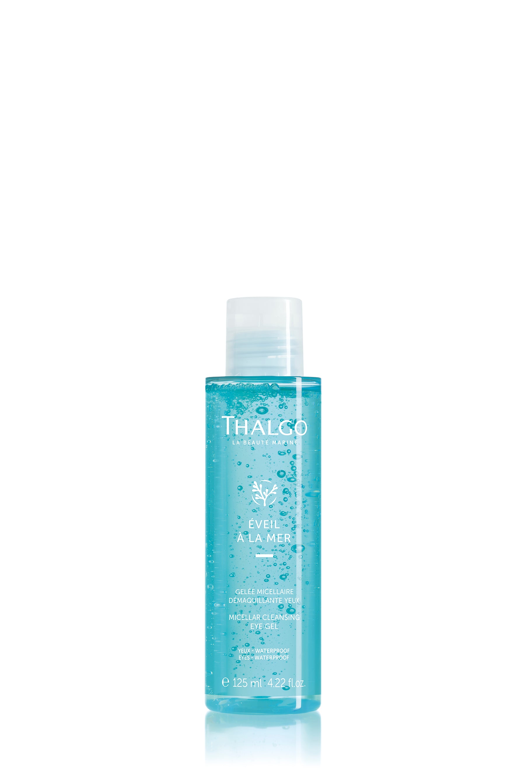 THALGO MICELLAR CLEANSING EYE GEL - Silmä- ja huulimeikin poisoaine. Ripsipidennyksien puhdistusaine